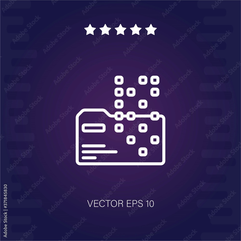 data collecting vector icon modern illustration data collecting vector icon modern illustration