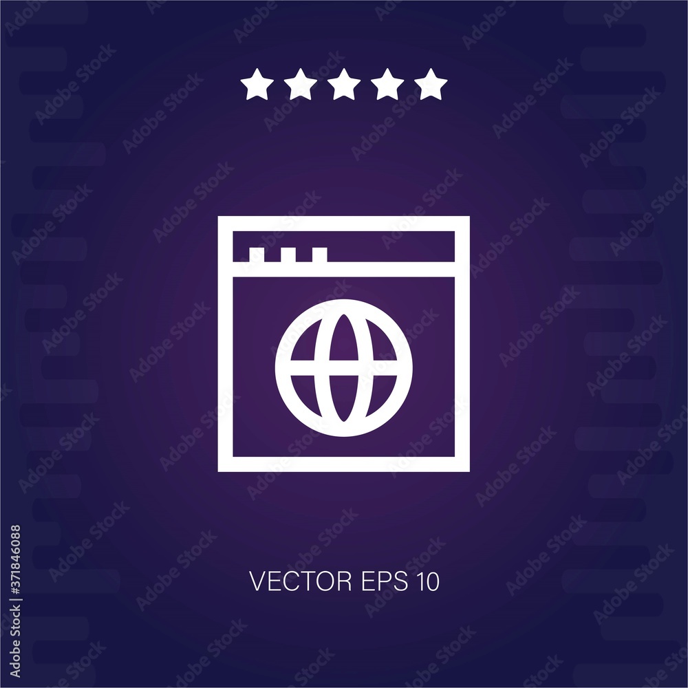 intranet vector icon modern illustration intranet vector icon modern illustration