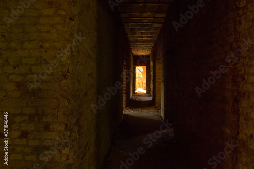 Light at the end of the corridor in the Eliseev estate in Leningrad region © Тищенко Дмитрий