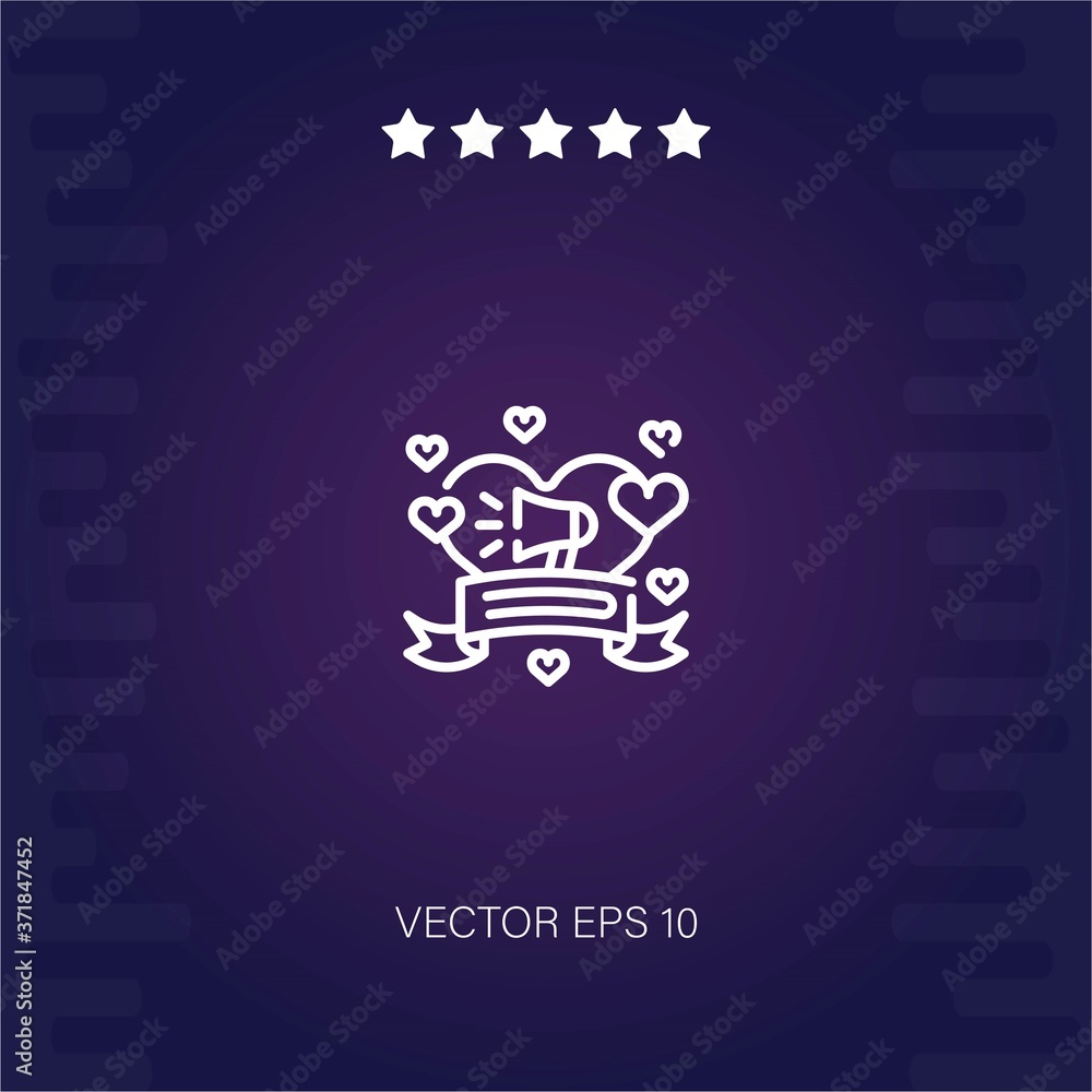 Obraz premium brand vector icon modern illustration