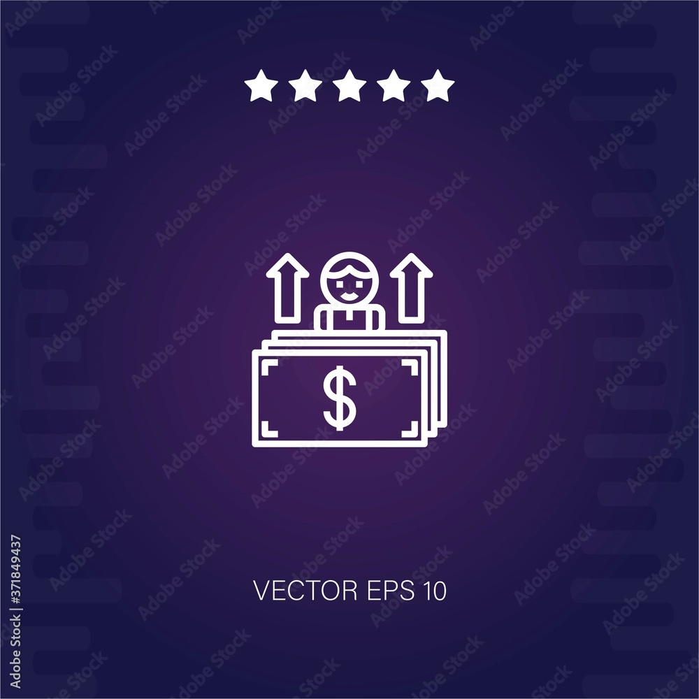 business vector icon modern illustration