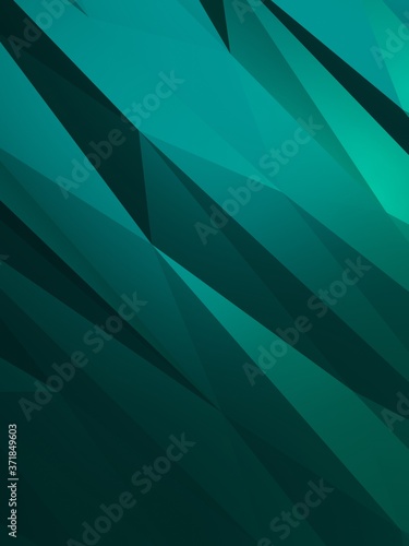 Teal abstract background.