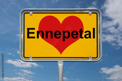 Ortstafel Ennepetal photo