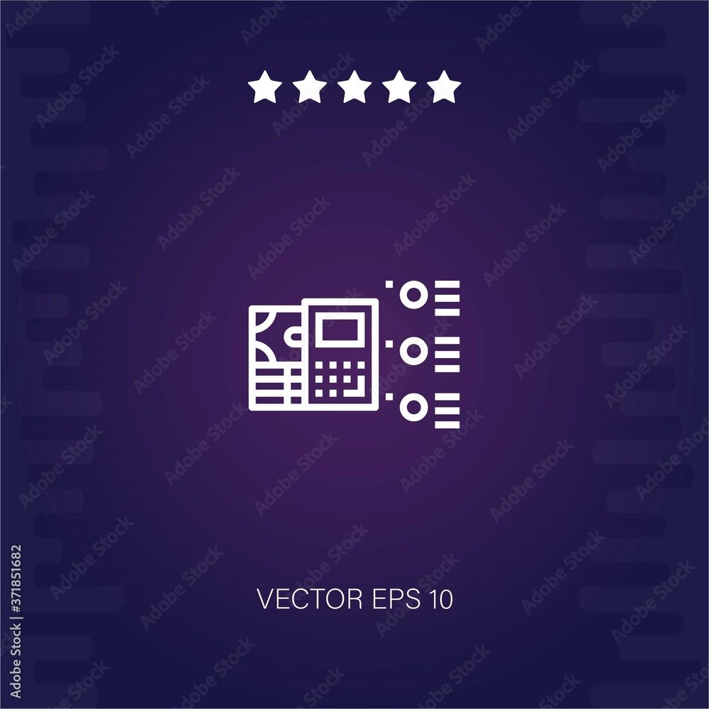 distribute vector icon modern illustration distribute vector icon modern illustration
