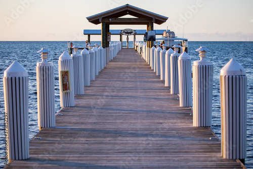 pier on the beach - Islamorada - Florida Keys photo