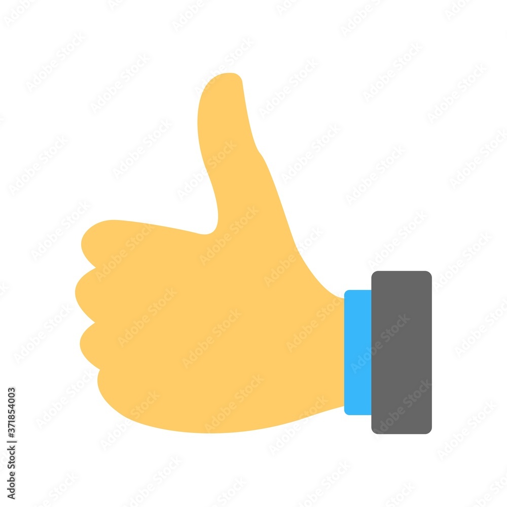 Conceptual vector illustration of thumb up sign. Bravo, well done icon. Like symbol for social media concept. Conceptual vector illustration of thumb up sign. Bravo, well done icon. Like symbol for social media concept.