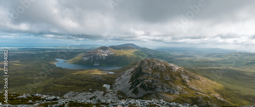 Derryveagh Mountains in Donegal, Co. Donegal, Ireland.