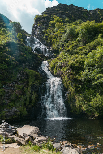 Assaranca Waterfall, Ardara, Donegal, Ireland photo