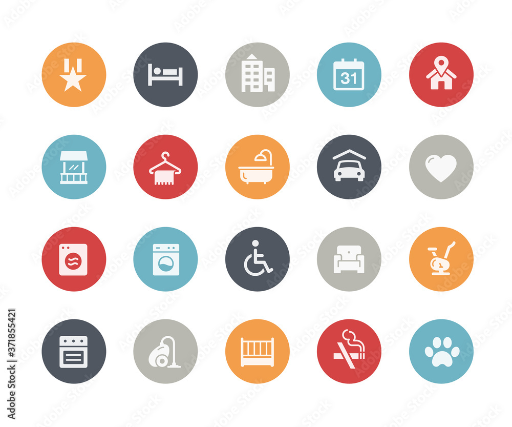 Hotel & Rentals Icons 2 of 2 // Classics Series Hotel & Rentals Icons 2 of 2 // Classics Series