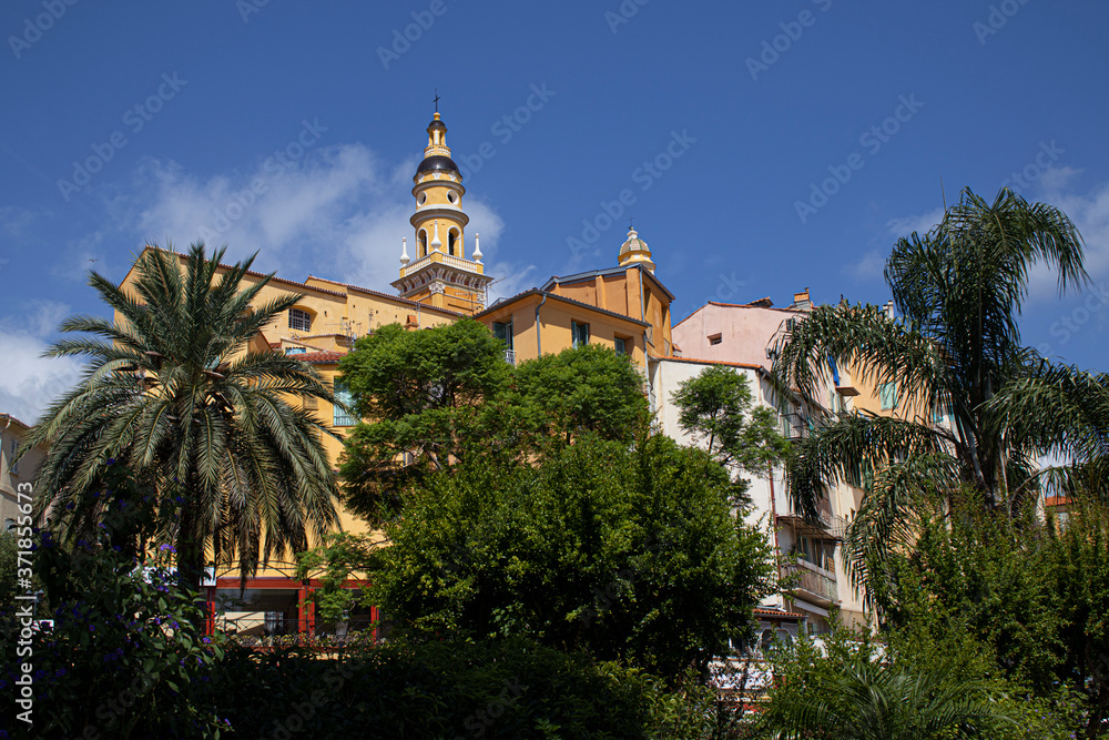 Old town of Menton France