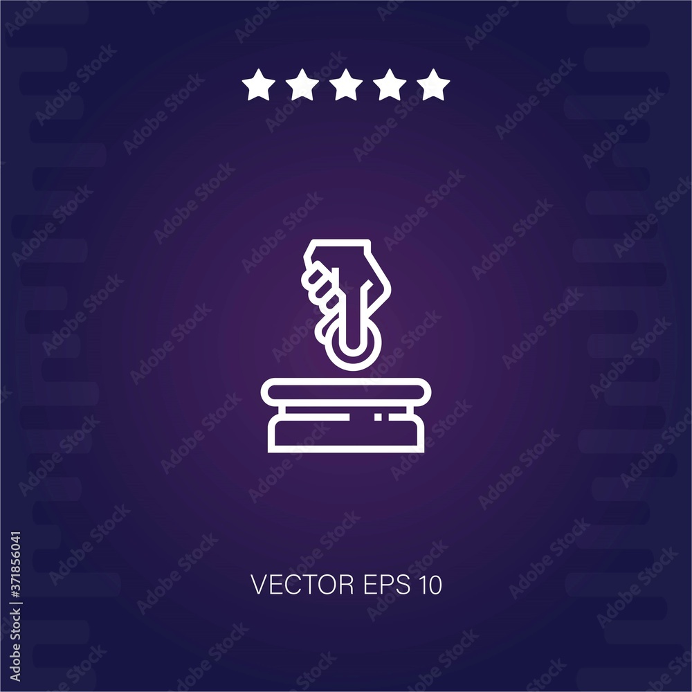 donation vector icon modern illustration donation vector icon modern illustration