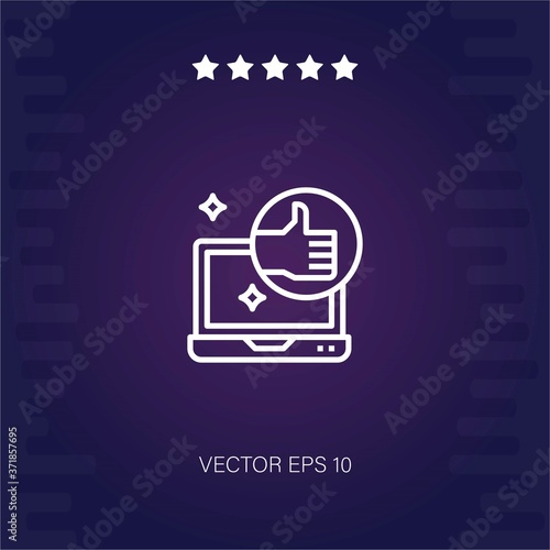 like vector icon modern illustration