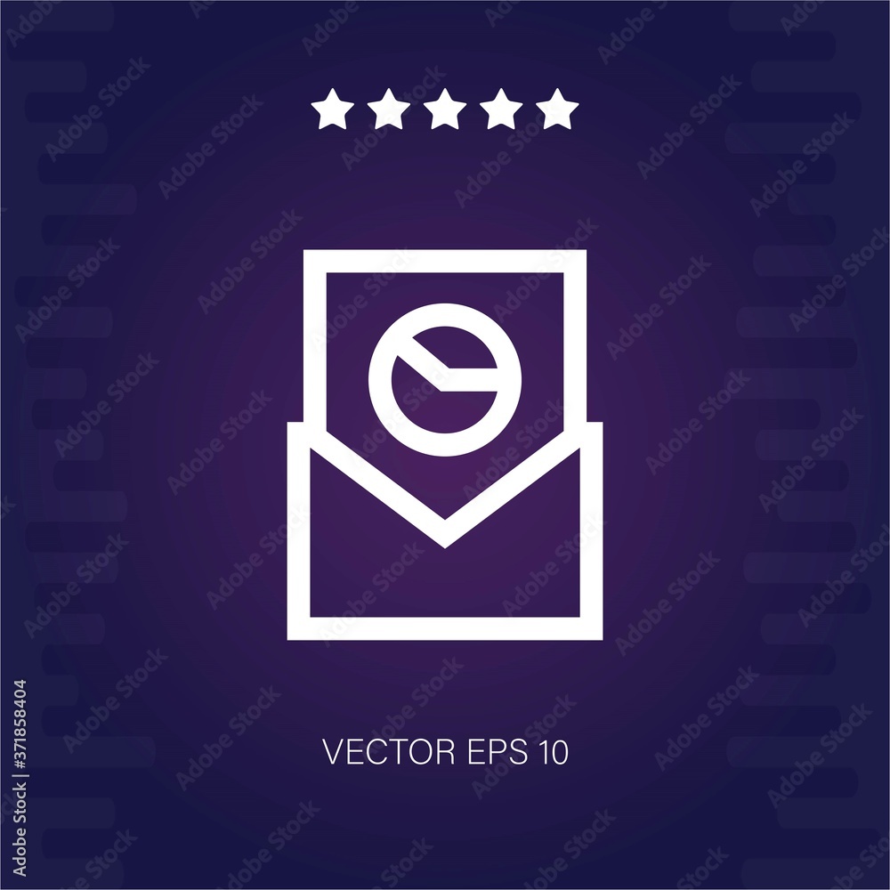 mailing vector icon modern illustration mailing vector icon modern illustration