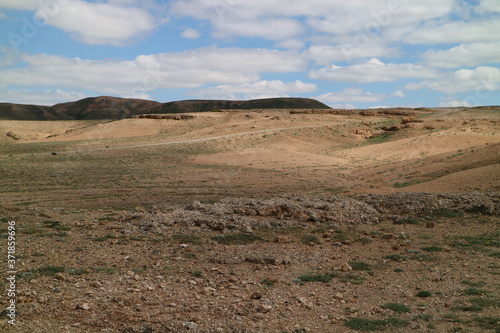 landscape in the desert