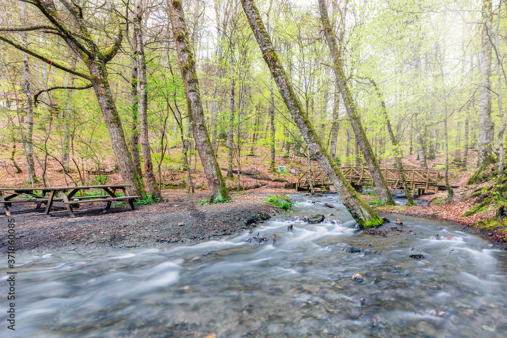 Yedigoller National Park in Bolu, Turkey. It is the most popular tourism destination near Bolu. Yedigoller National Park in Bolu, Turkey. It is the most popular tourism destination near Bolu.
