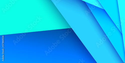 Blue paper background  Modern Banner For Design