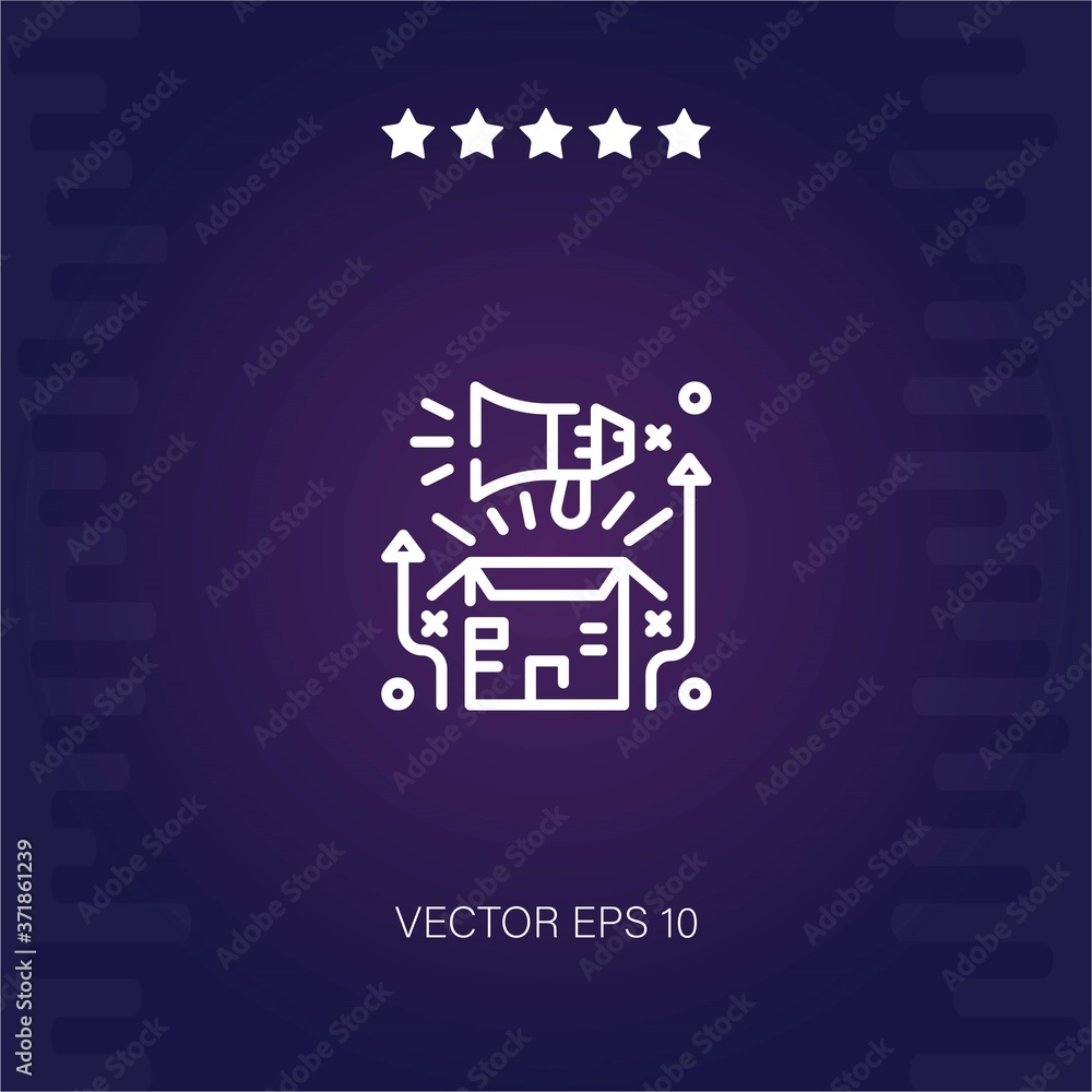 product vector icon modern illustration
