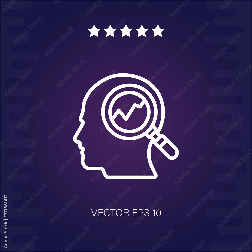 analytics vector icon modern illustration analytics vector icon modern illustration