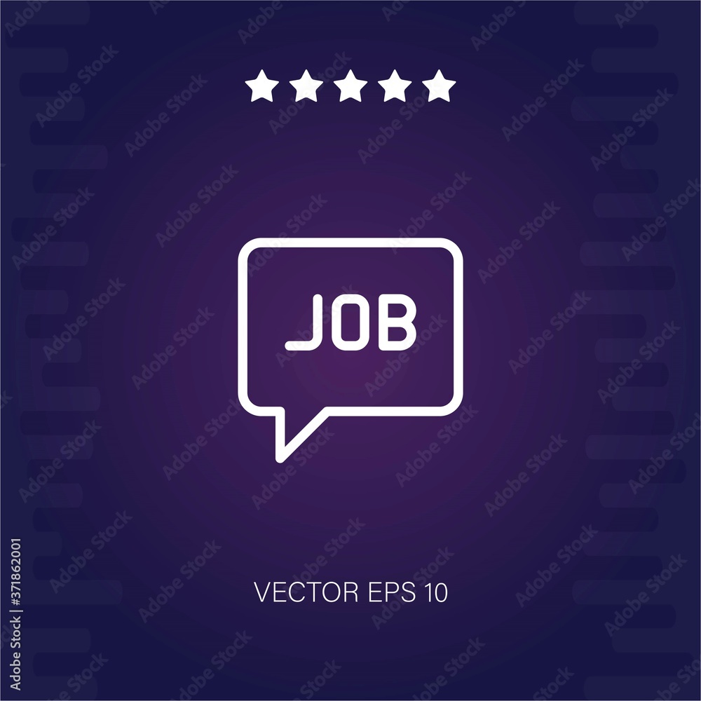speech bubble vector icon modern illustration
