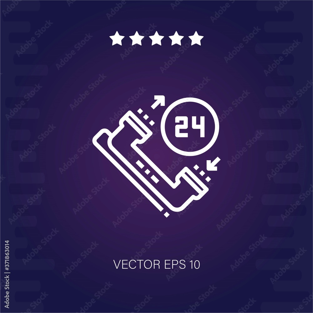customer support vector icon modern illustration customer support vector icon modern illustration