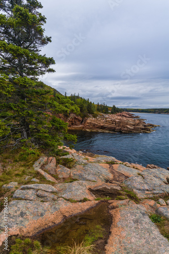 Rocky Coast near Otter Cliffs, Acadia NP, Maine