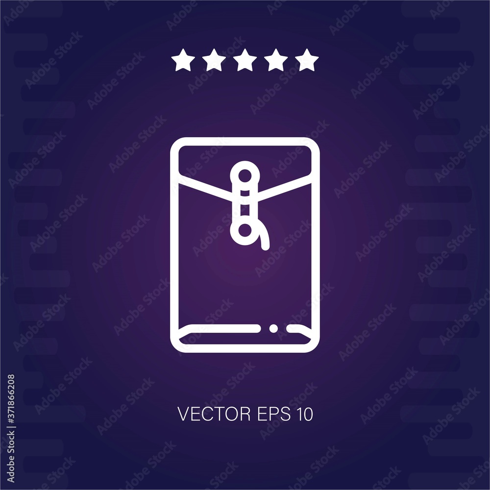 envelope vector icon modern illustration envelope vector icon modern illustration