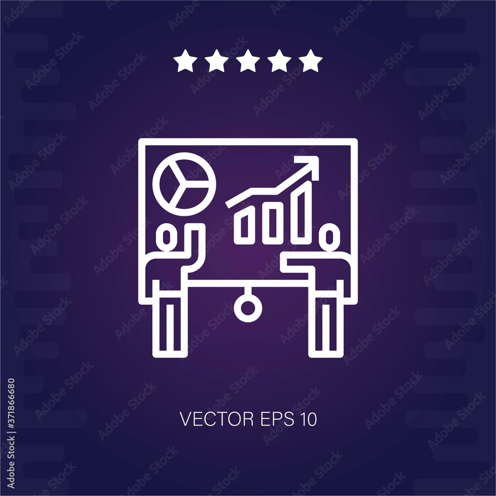 business and finance vector icon modern illustration business and finance vector icon modern illustration