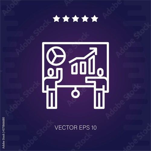 business and finance vector icon modern illustration