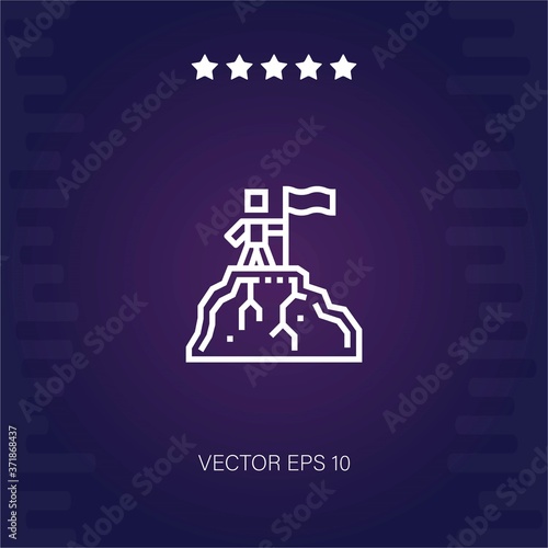 success vector icon modern illustration