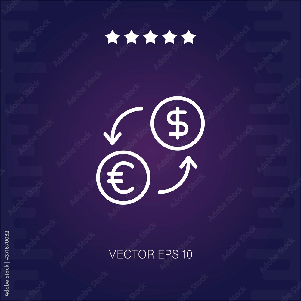 currency vector icon modern illustration currency vector icon modern illustration