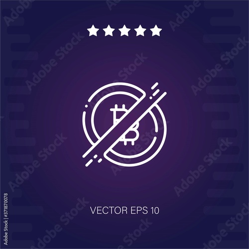 halving vector icon modern illustration