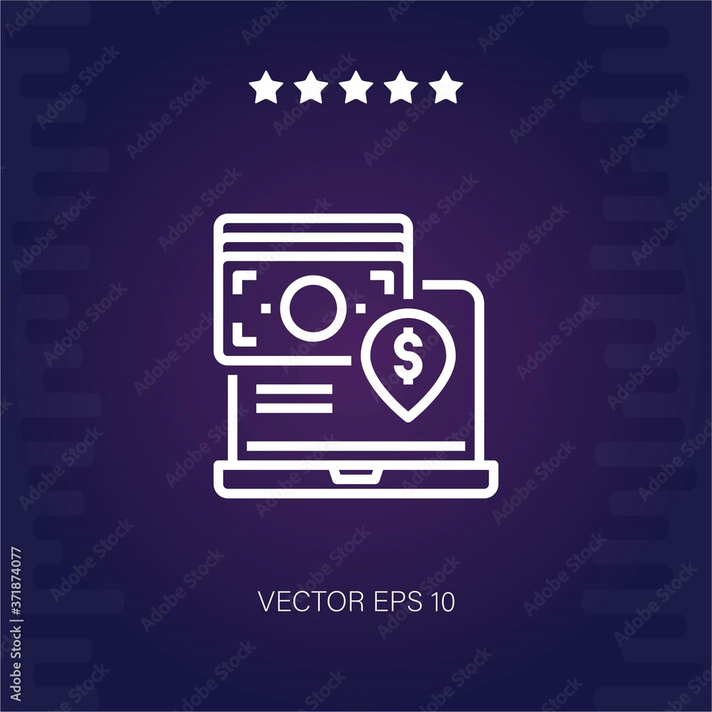 location vector icon modern illustration location vector icon modern illustration