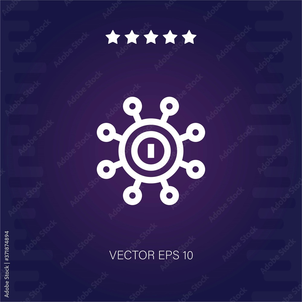 crowdfunding vector icon modern illustration crowdfunding vector icon modern illustration
