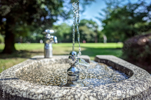 公園の水飲み場