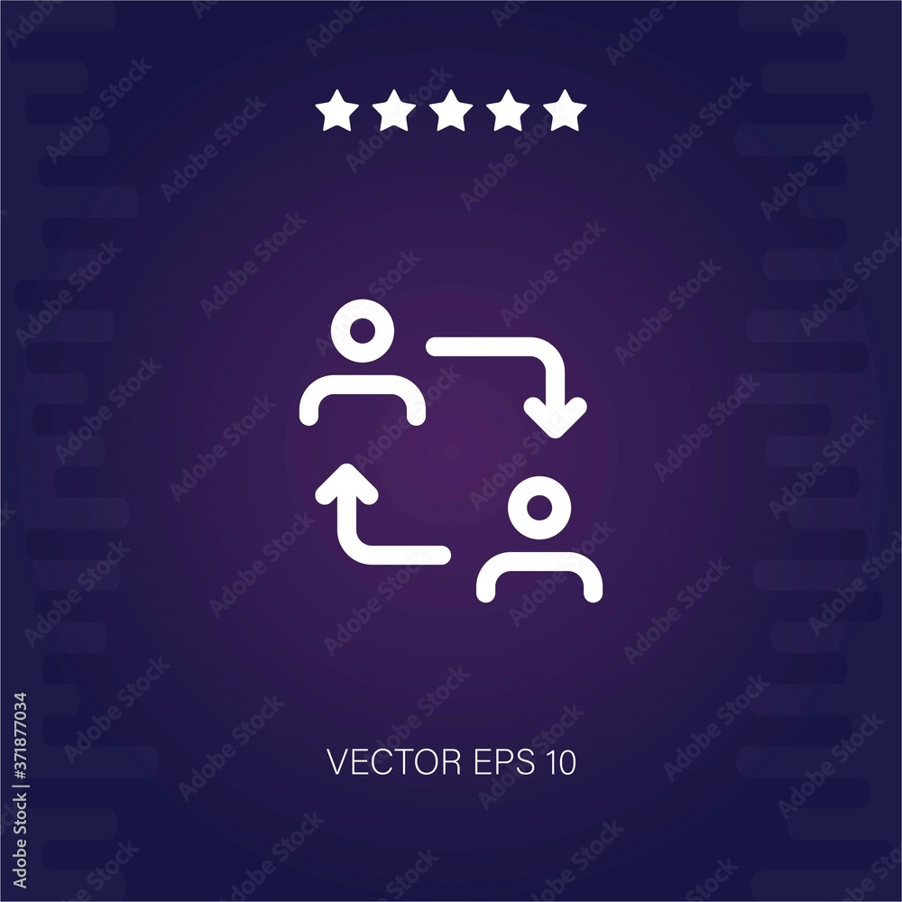 business vector icon modern illustration business vector icon modern illustration