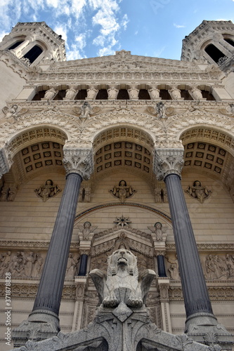 Basilika Notre-Dame de Fourvière in Lyon