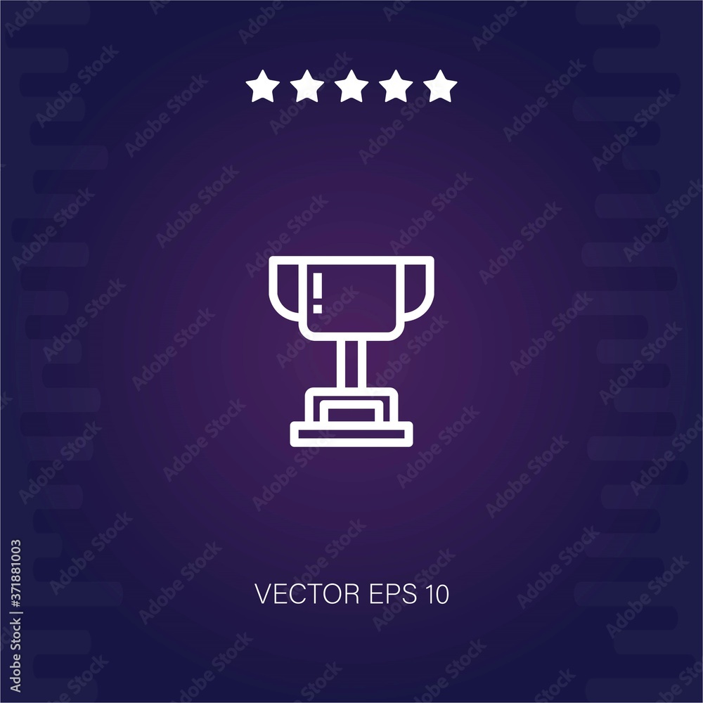 cup vector icon modern illustration cup vector icon modern illustration