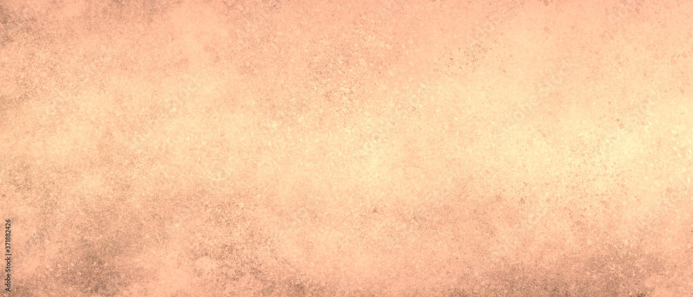 Obraz premium golden beige pink textured grunge abstract background, with scratches and spots. Elegant classic background of vintage paper, cardboard, surface