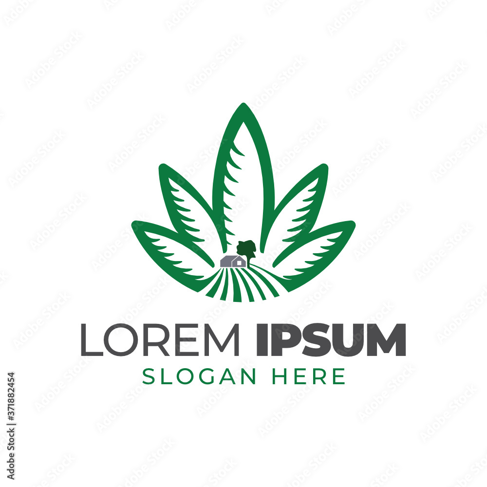 green leaf logo green leaf logo