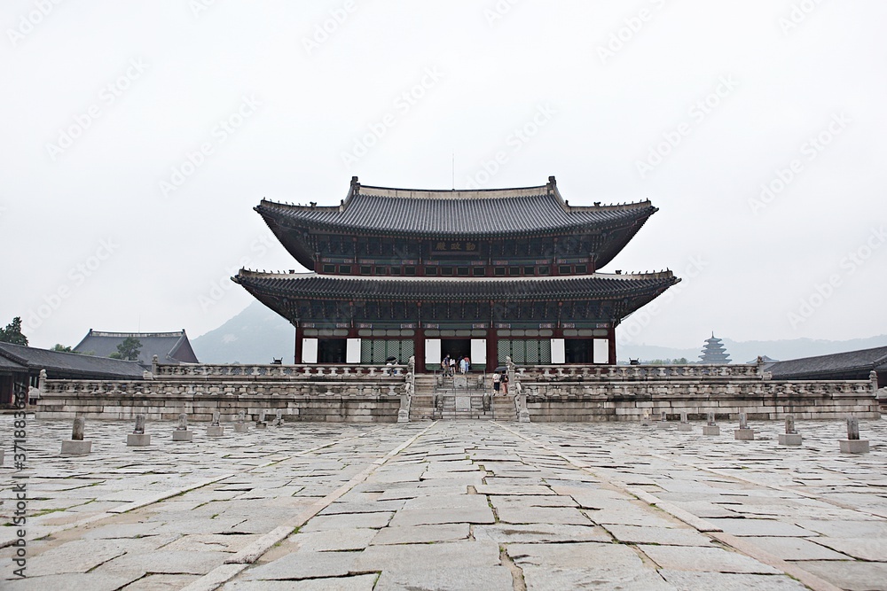 한국 서울 경복궁 입니다