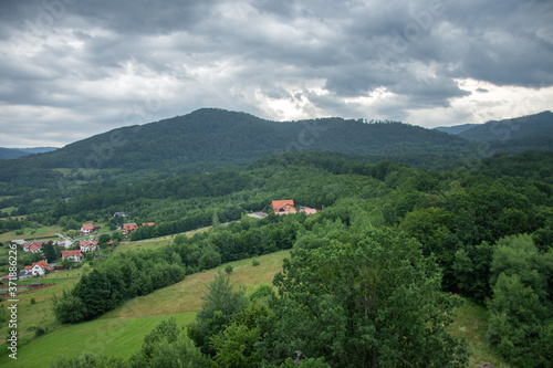 Wallpaper Mural Sovata, Romania -  2020  Transylvania,Panoramic view  from  Belvedere  tower Torontodigital.ca