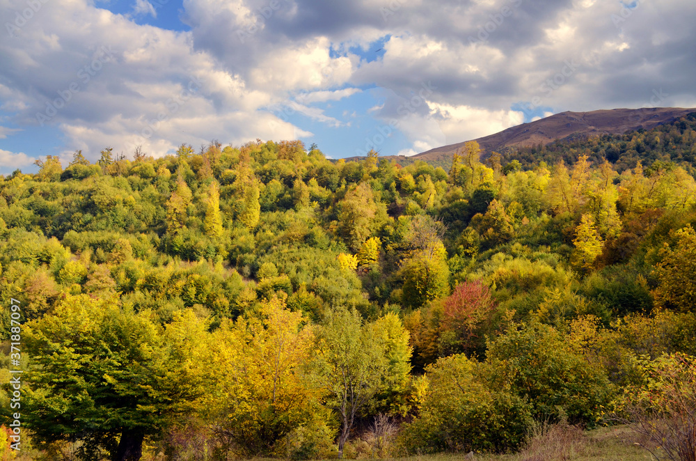 Obraz premium Armenia Mountains above Dilijan