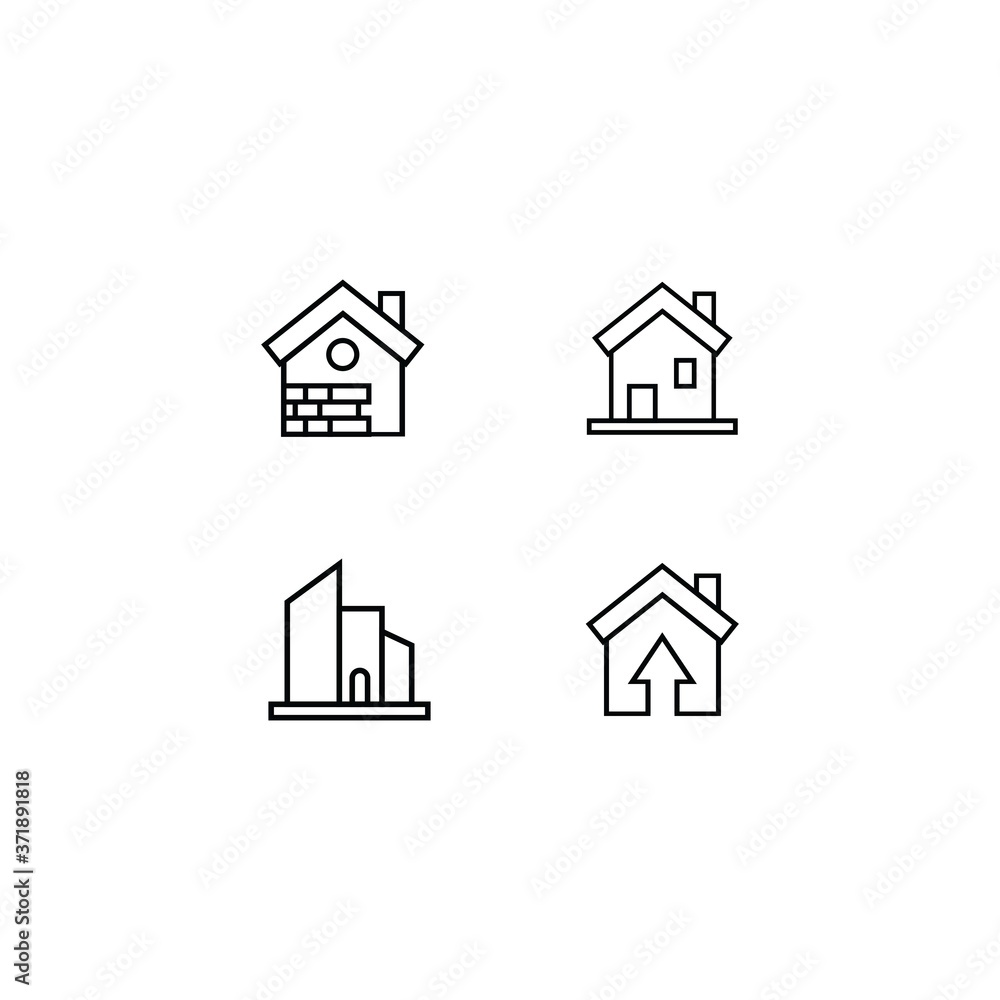 Obraz premium Real estate icon