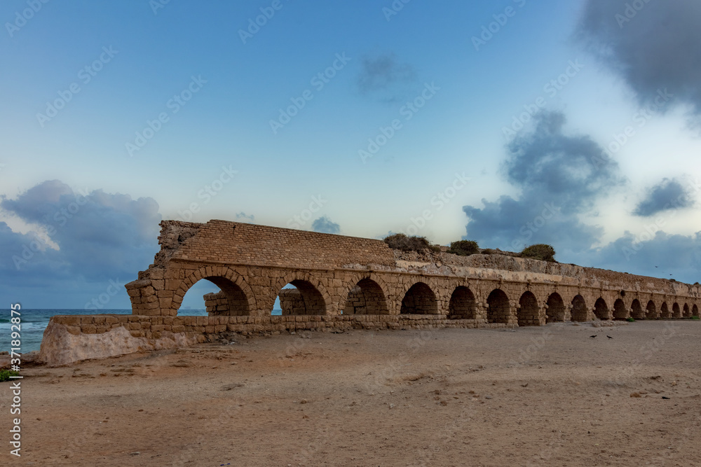 Caesarea aqueduct functioned during the city's existence - from its founding in the reign of King Herod to the 13th century.