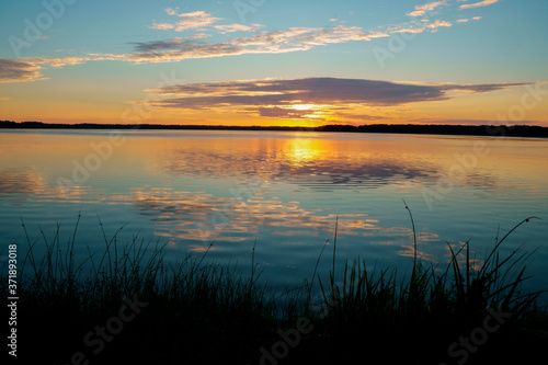 Duck Lake Sunrise  Interlochen State Park  Michigan