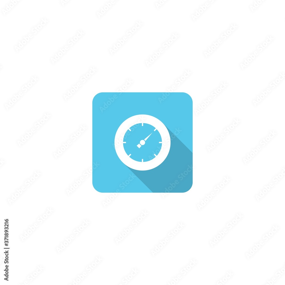 Speed icon flat Speed icon flat