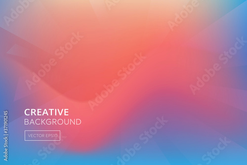 VIvid colorful blend abstract gradient pink blue background