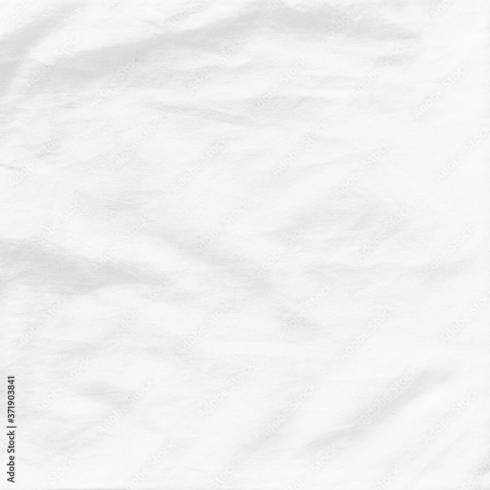 Obraz premium White cotton muslin cloth texture background burlap natural lightweight fabric textile for wallpaper and design backdrop
