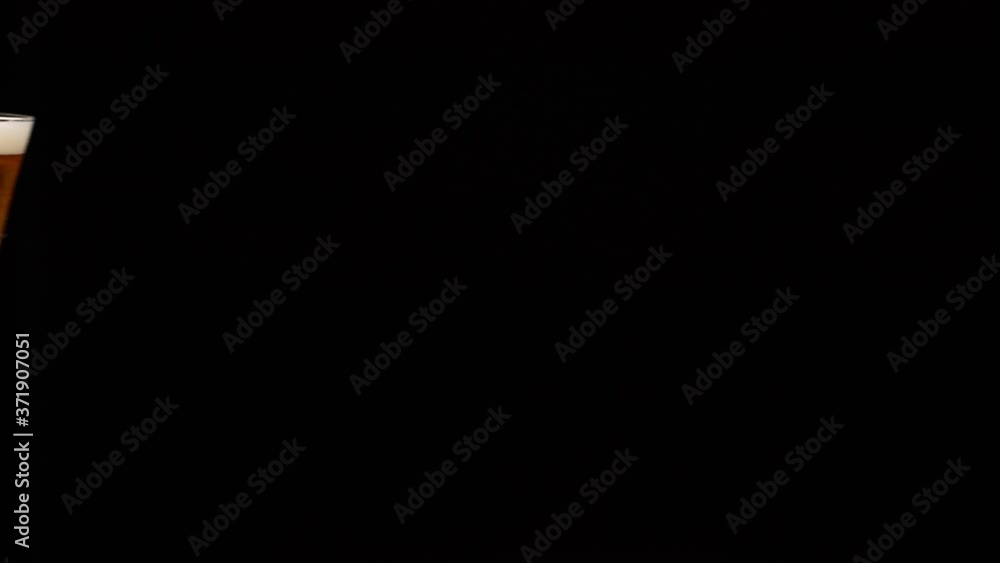 hands with light beer making toast