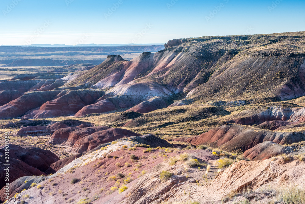 The Rim Trail in Petrified Forest National Park, Arizona